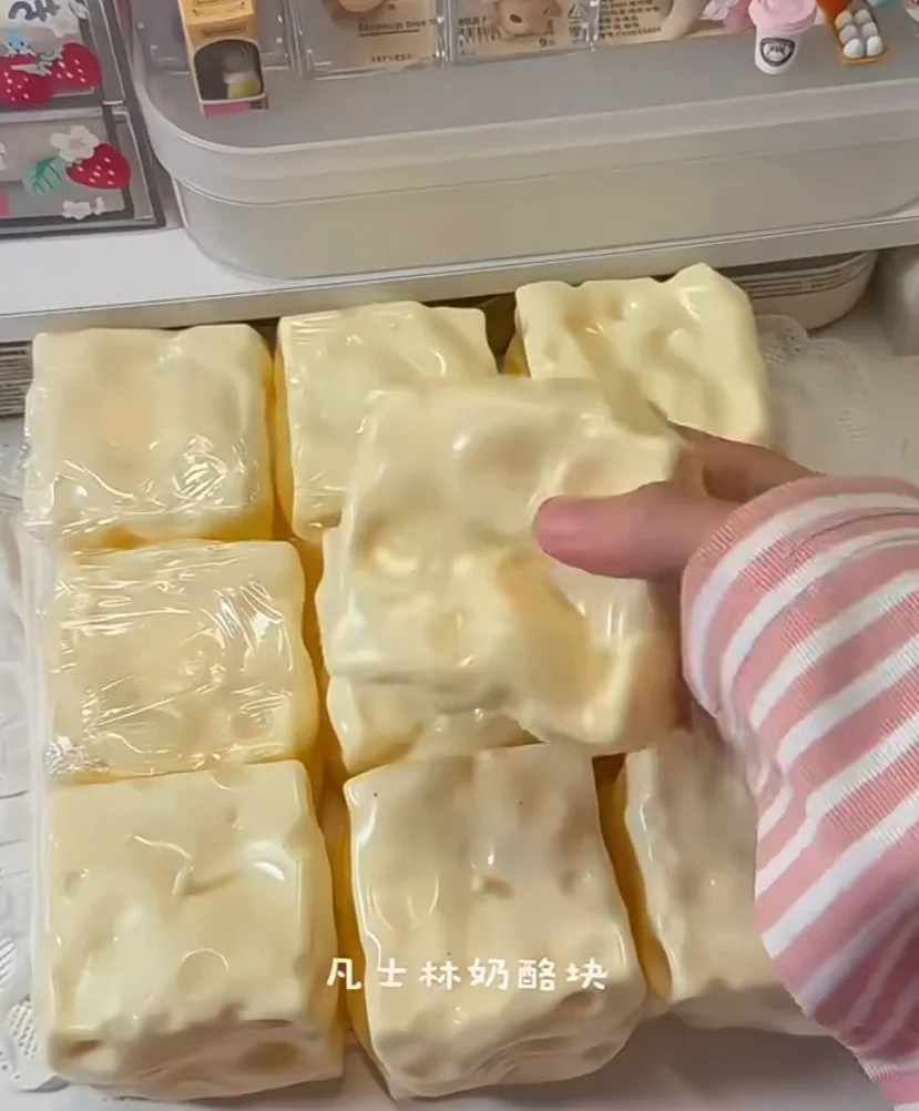 Jumbo Cheese Block Squishy Toy - Party Games Ideas review and price