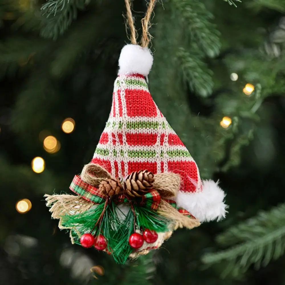 Plush Christmas Tree Pendant Glove Sock Xmas Ornament Party Supplies Photographic Props Christmas Tree Decorations