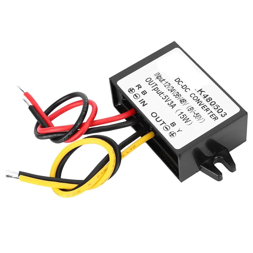 Versatile 12V/24V/36V/48V to 5V DC-DC Converter 3A 15W Step Down Power Supply Power Supply Module Power Supply Applications