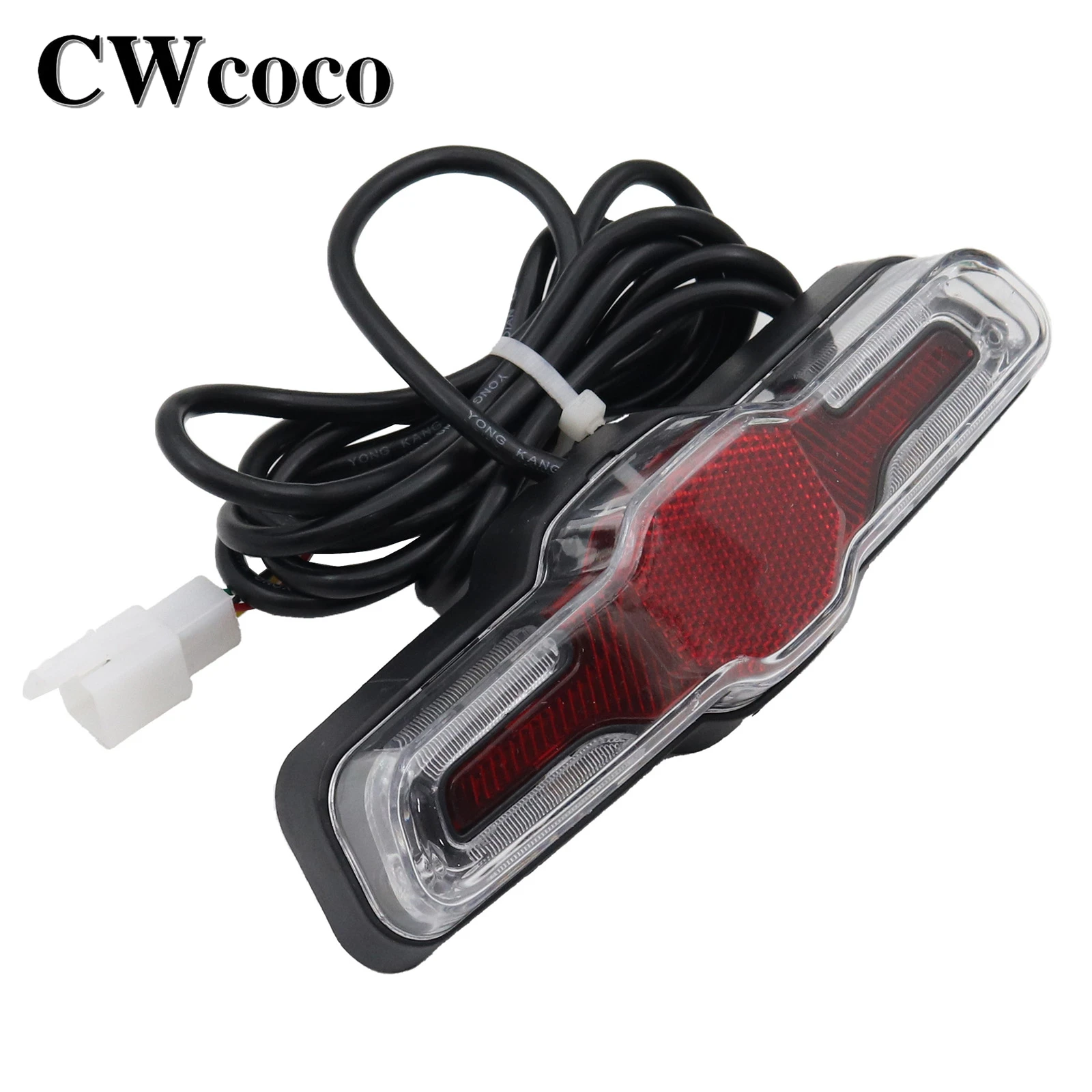 60V Led Tail Light Turn Light Night Warning Light For CItycoco Electric Scooter Harley Electric Scooter Parts