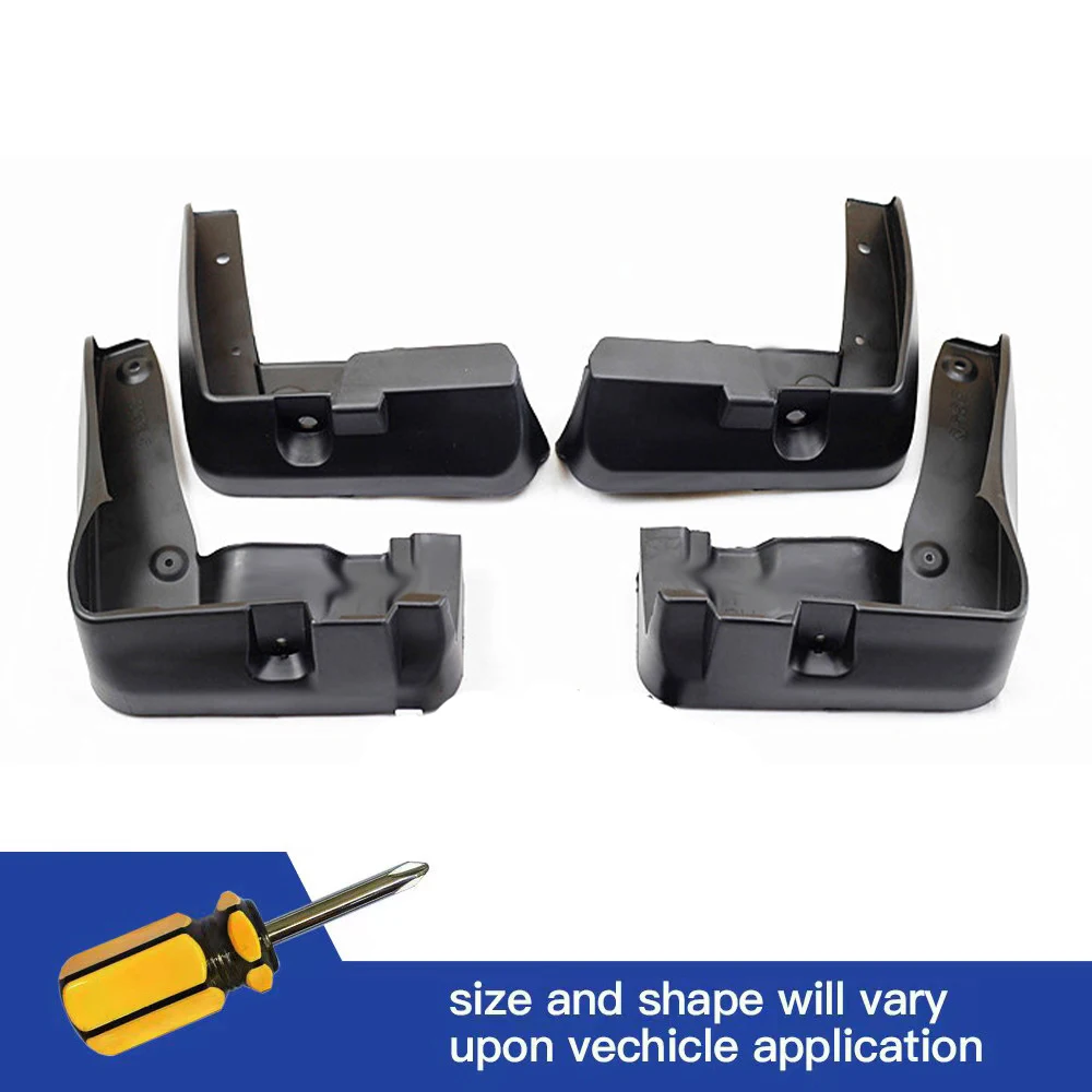 

4Pcs Front & Rear Mud Flaps Splash Guards Mudguards Black For Subaru Legacy 2009 2010 2011 2012 2013