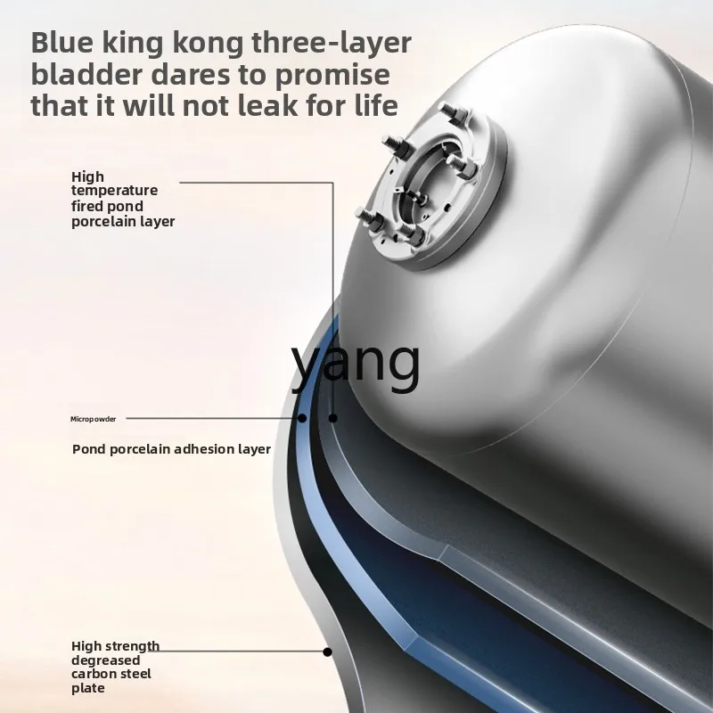 YJQ electric water heater 40 liters water heater rapid heating 50 liters household energy saving