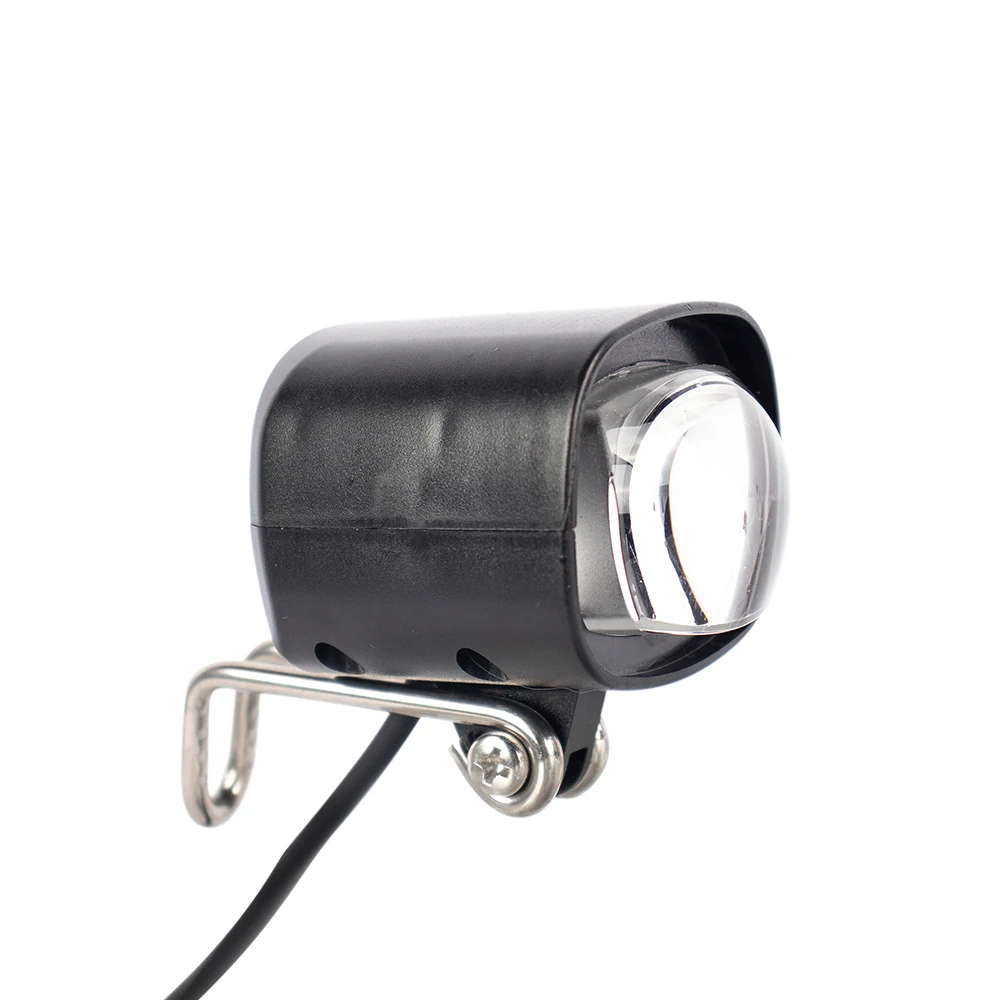 AliExpress chamrider Ebike Horn Headlight 3W Electric Bike DC 20-72V Scooter IPX4 Waterproof Cable 260LM Headlight Horn Lamp 3 Pins Bike Flashlight