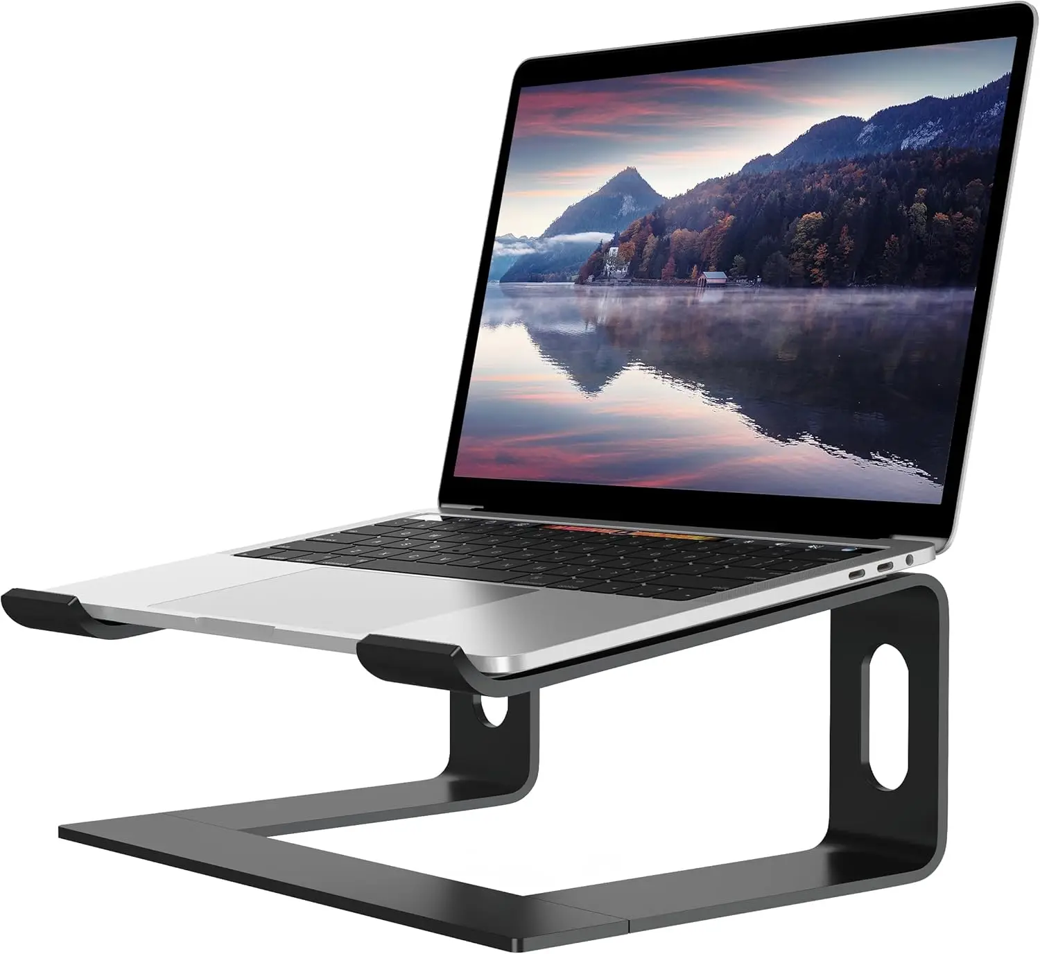 Ergonomic Aluminum Laptop Stand for Desk Use
