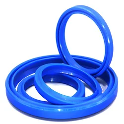 1/2/3pcs ID 10-160mm Hydraulic Cylinder Oil Seals DHS Type Polyurethane(PU) Ring Gasket Dust Ring For Piston Rod Shafts