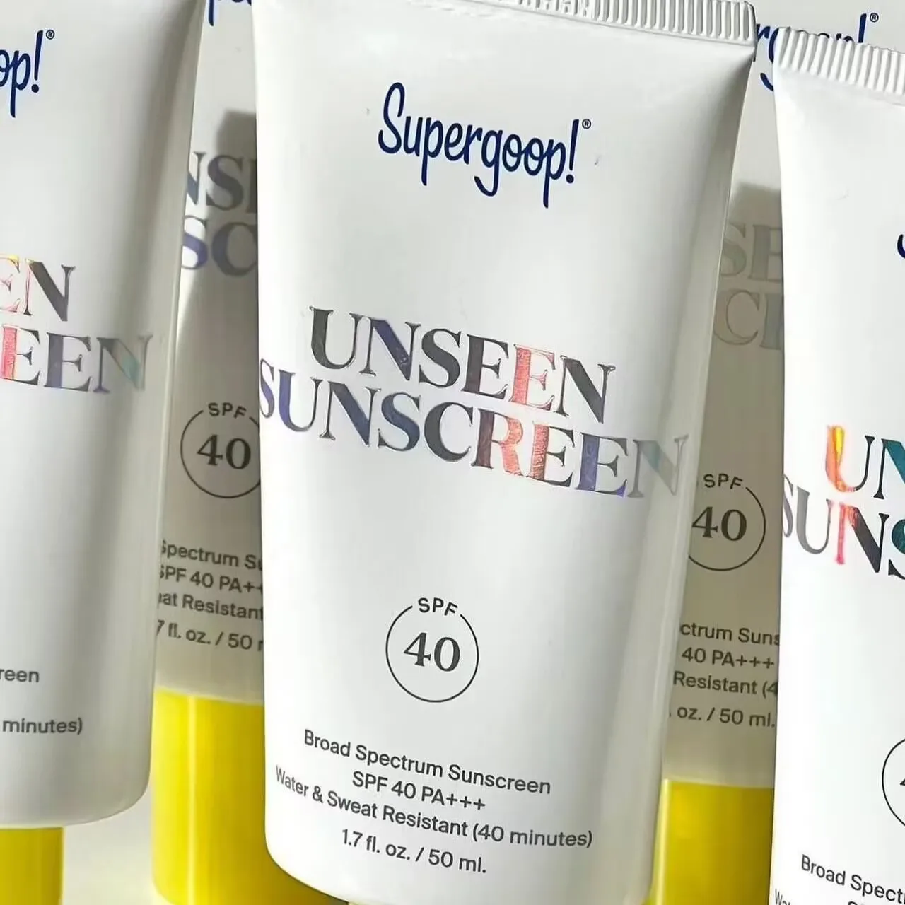 

50ml Facial Body Sunscreen SPF40 Brightening Face Protective Cream Oil-control Moisturizing Repairing Uv Protection Concealer