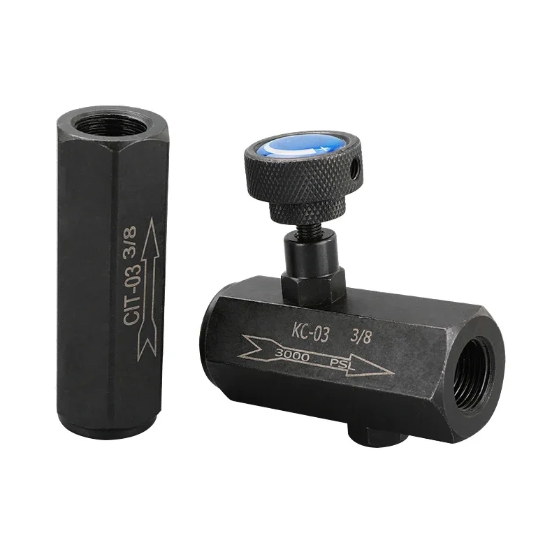 

KC-02 KC-03 KC-04 Straight-through Check Oil Pressure Check Valve Flow Throttle