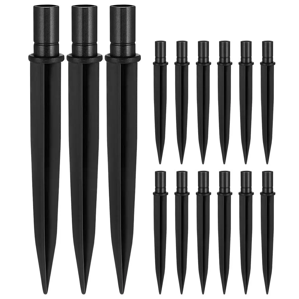 

Garden Solar Ground Insertion Light Stake Stakes for Lights Plastic Path Patio Reinforced Spikes Replacement