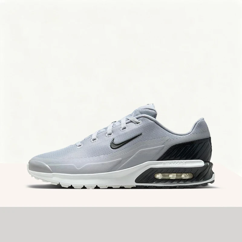 Мужские низкие кроссовки Nike Air Max BIA - темно-серые, стильные, минималистичные, удобные, с амортизацией, прочные IF2