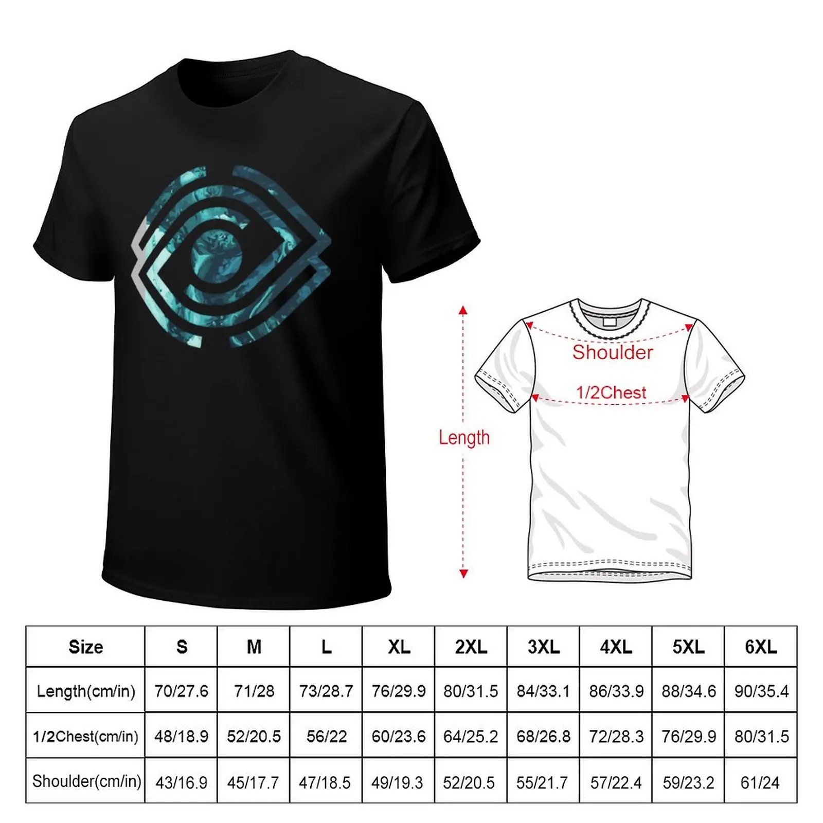 Spiritbox Merch Eye Logo T-Shirt t shirts for man slim fit T-Shirt