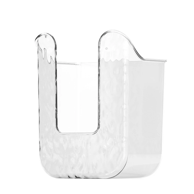 Attraente contenitore per salviette umidificate Custodia in carta trasparente per salviette umidificate Scatola portaoggetti per