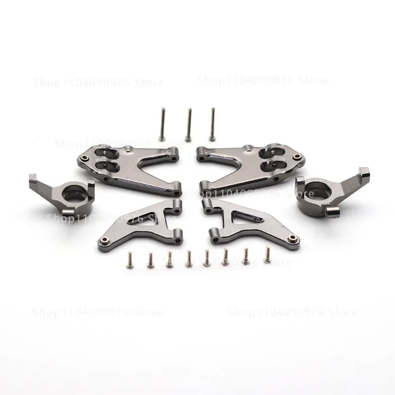 Suitable for Model 1:32 Short Course Truck LZ0018 Off-Road X02 Short Course Truck Aluminum Alloy OP Upgrade Front Suspension