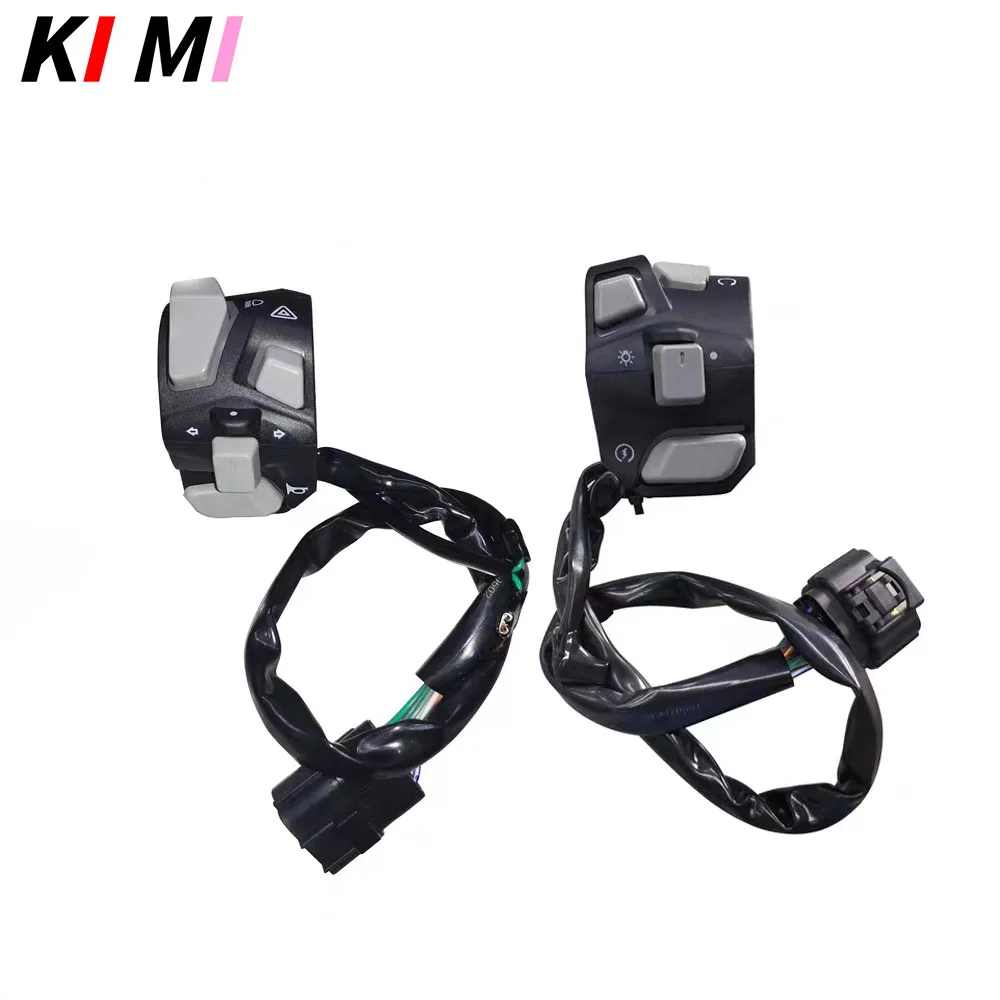 Motorcycle new left and right switch horn steering start variable light passing button For ZONTES ZT310V-X/R/T/1/2