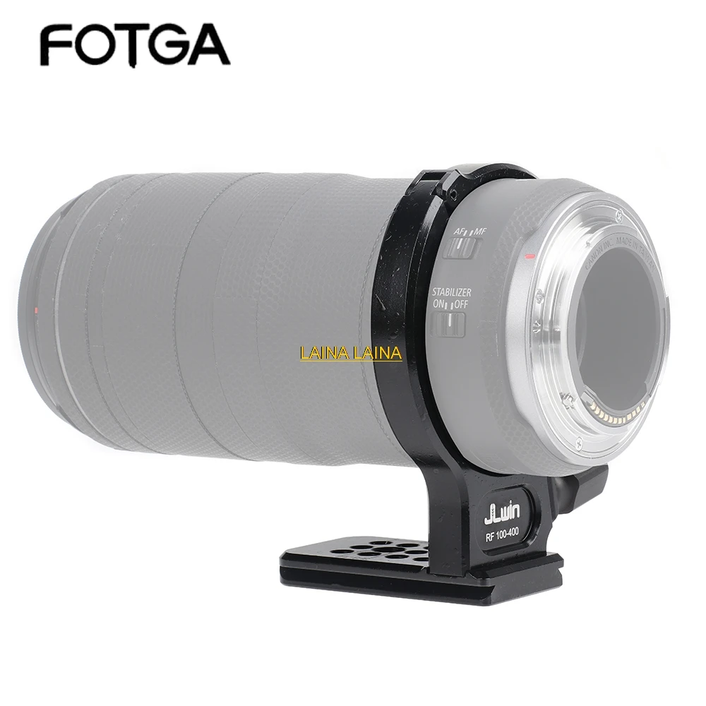 

Кольцо-адаптер FOTGA для крепления объектива к штативу для Canon RF 100-400mm F/5.6-8 IS USM, быстросъемное кольцо-крепление для объектива камеры на штатив