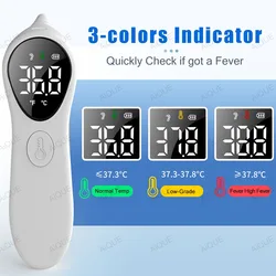 AiQUE Rechargeable Infrared Thermometer EarDigital Non-Contact medical Termometro Body Fever Baby/Adult Temperature