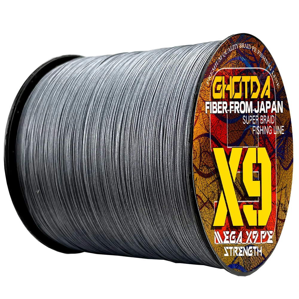 GHOTDA Long-range Baitcasting Braid Fishing Line 8/9/12 Strands 300M PE Braided Multifilament Rope Carp Pesca Accesorios 120LB