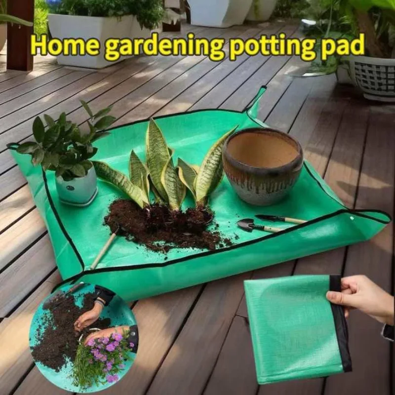 Planting Transplant Mats Waterproof Transplant Mat Portable Square Foldable and Easy To Clean Transplanting Waterproof Mats