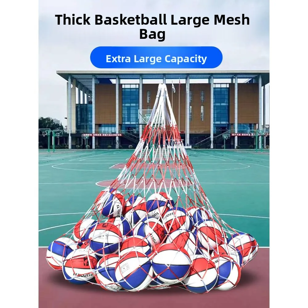 

Large Capaci Fooall Baskeall Volleyball Net Bag Storage Bag Sports Gear Bag ABENUOR Brand Spring 2026 ting
