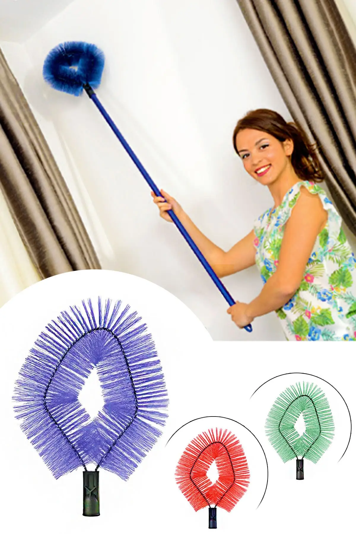 فرشاة تنظيف ويب العنكبوت أنيقة مفيدة متعددة الوظائف سريعة وآمنة التسليم 2022 نموذج الاتجاه