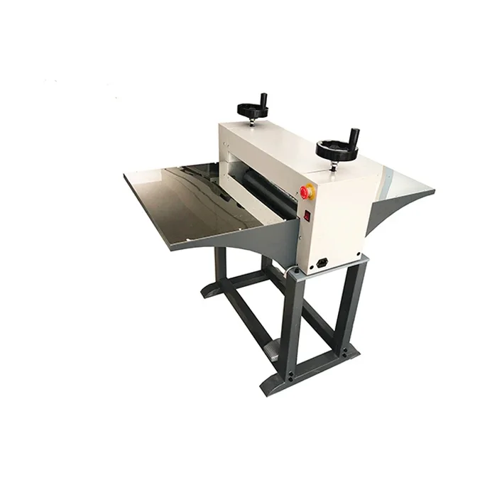 Industrial Semi Automatic Flat Bed Manual Paper Box Roll Creasing and Die Cutting Machine Roller Die-Cutting Press Machine