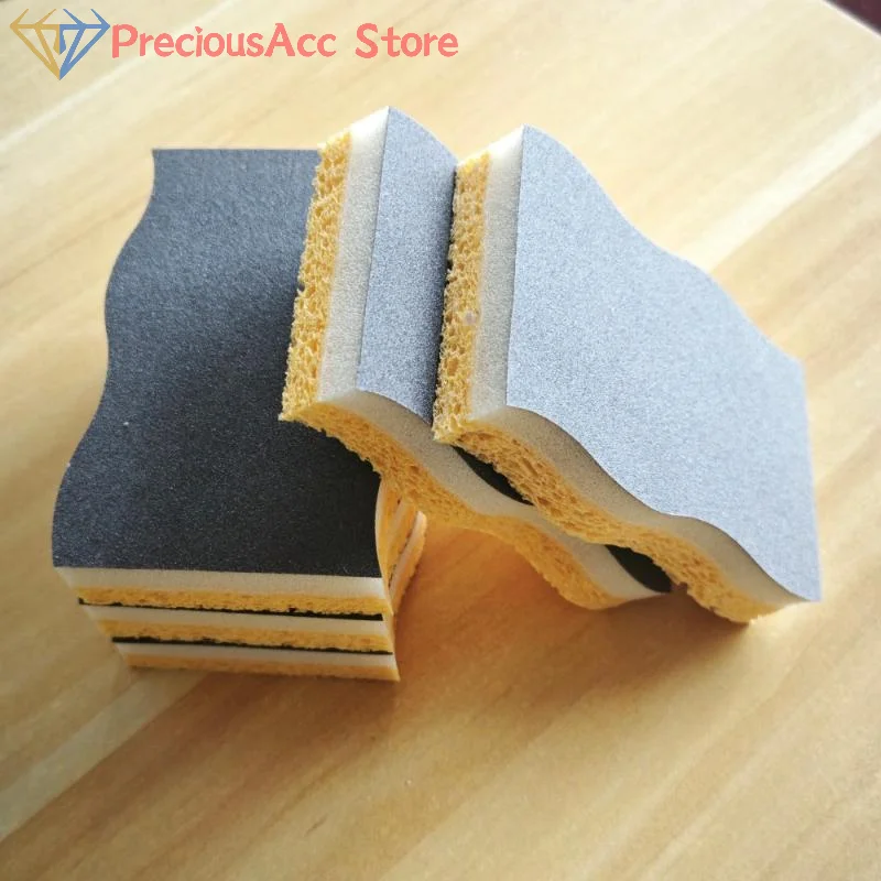 

2/6/12 шт. двусторонняя древесная целлюлоза, хлопок, чистящая губка, губка для мытья посуды, скруббер, подушечки для скраба, губки, губка для чистки