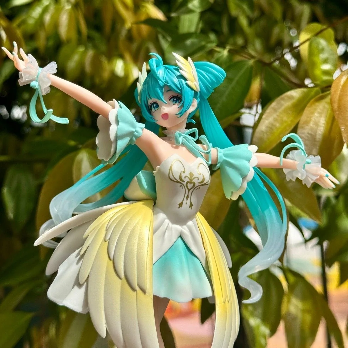 20 CM Neue 2025 Anime Hatsune Miku Schwanensee Prinzessin Kawaii Action Figure PVC Puppe Modell Spielzeug ornament Desktop Dekoration geschenke