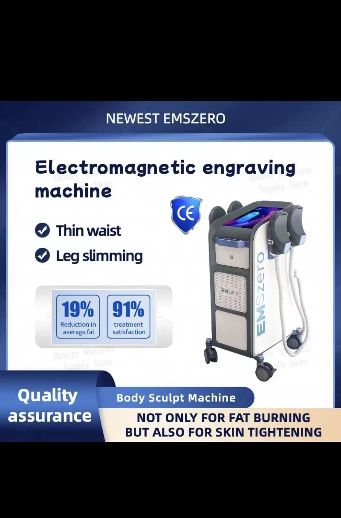 Emsslim Neo Electromagnetic stimulate Sculpting Muscle Machine Nova Emszero RF Body Slimming Reduce fat build muscles Machines