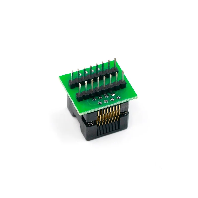 SOP16 TO DIP16 SOP16 turn DIP16 SOIC16 to DIP16 IC socket Programmer adapter Socket 150mil view 3