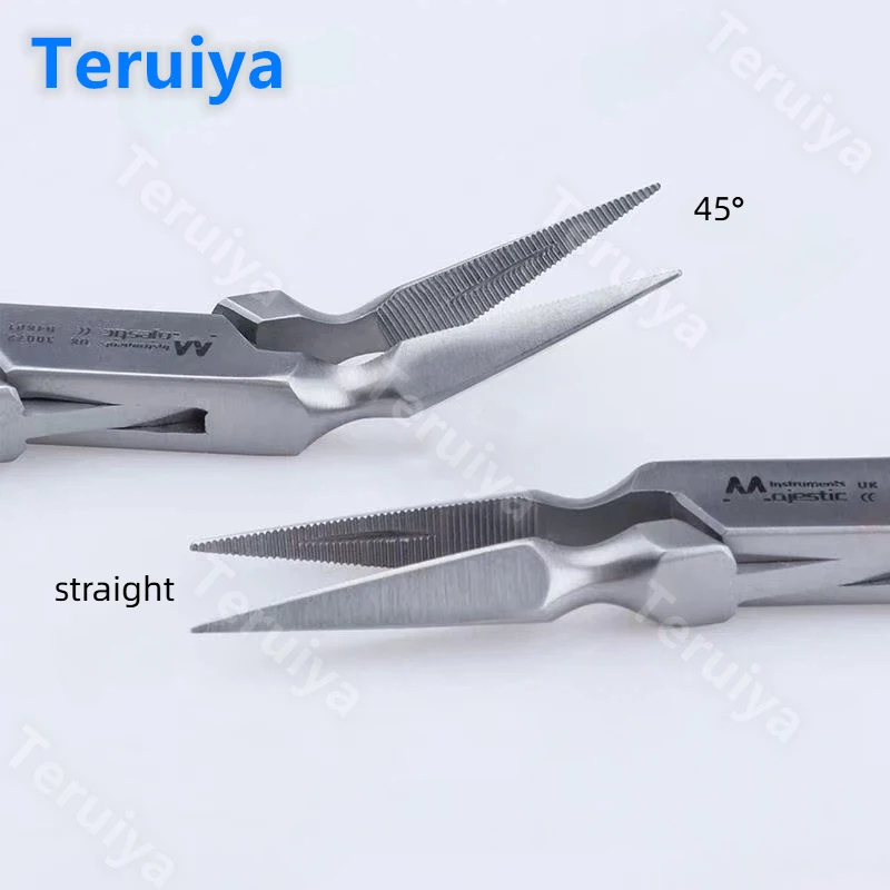 Dental Root Forceps Universal Extraction Pliers - Straight Tip Minimally Invasive for Primary Teeth & Root Fragments