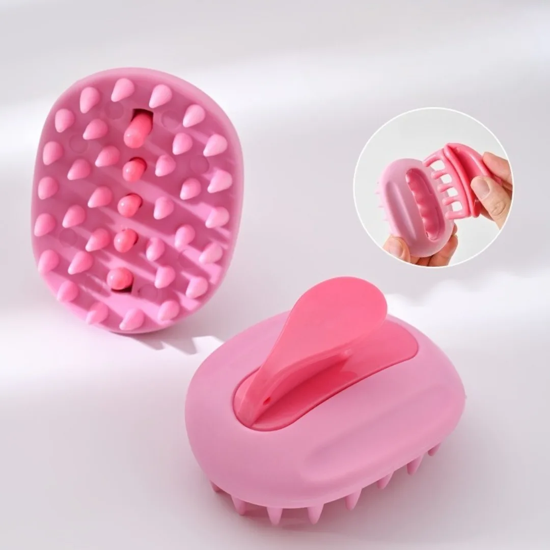 

2 In 1 Shampoo Brush Head Scalp Massage Comb Hair Washing Comb Dry and Wet Use Body Massage Shower Brush Salon Hairdressing Tool