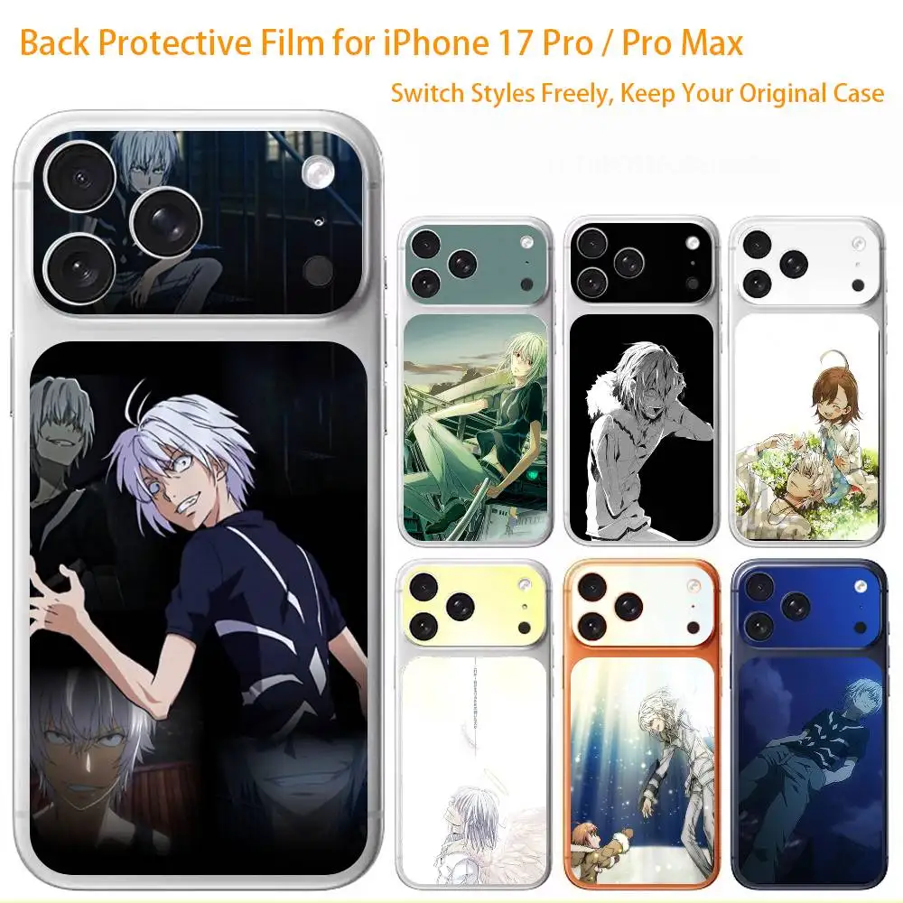 

Anime Index A-Accelerator 3D Full Body Skin Decal for iPhone 17/Pro/Pro Max Color Rear Protective Sticker
