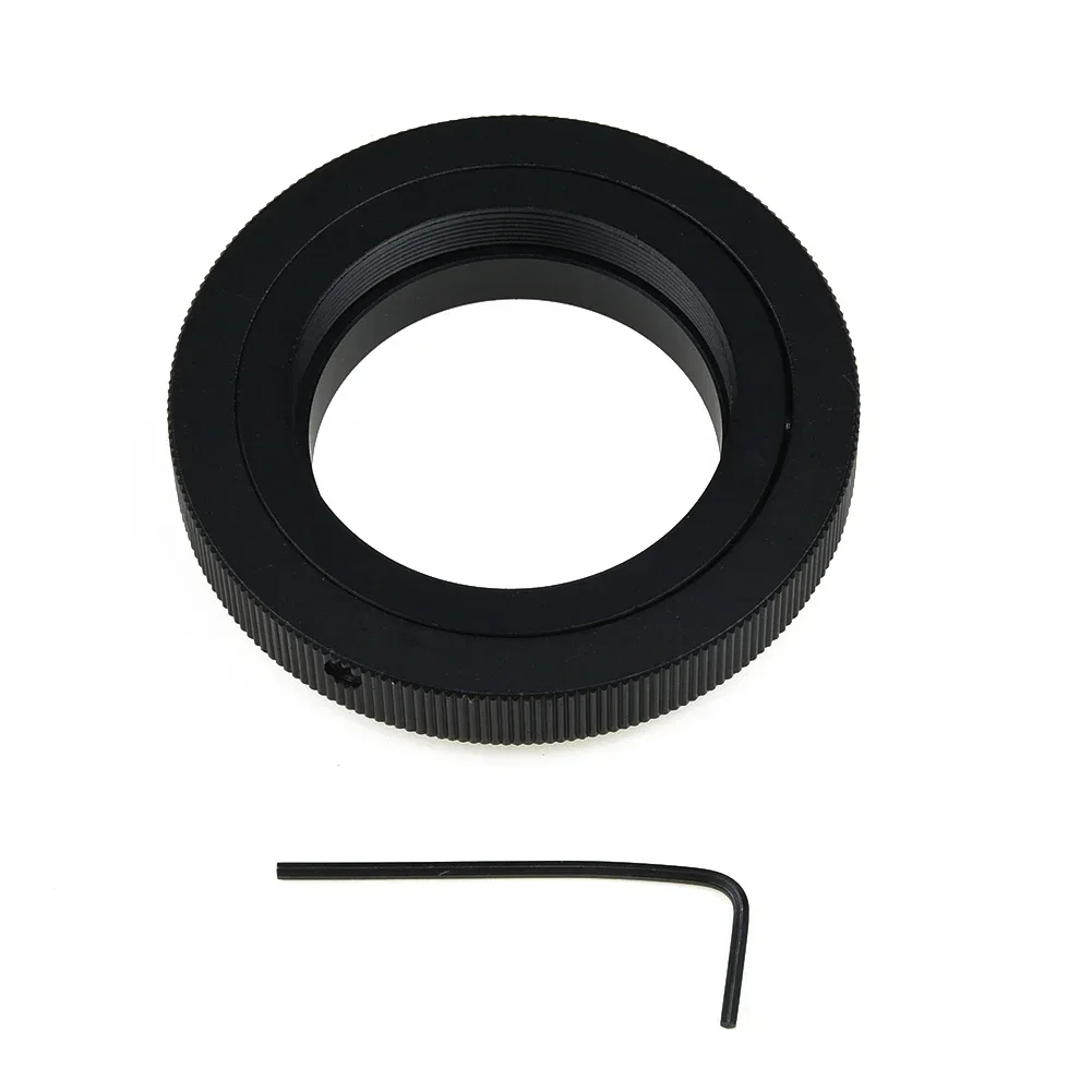 1pcs Lens Adapter Accessory Black Replacement Camera Microscopes Parts Ring Telescopes Thread Useful Practical