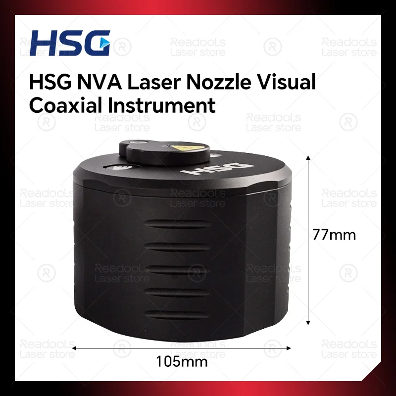 HSG BOCHU MCD100 Visual Laser Nozzle Aligner NVA Laser Alignment Tool Cutting Head High Precision 0.08mm Coaxial Calibration Too