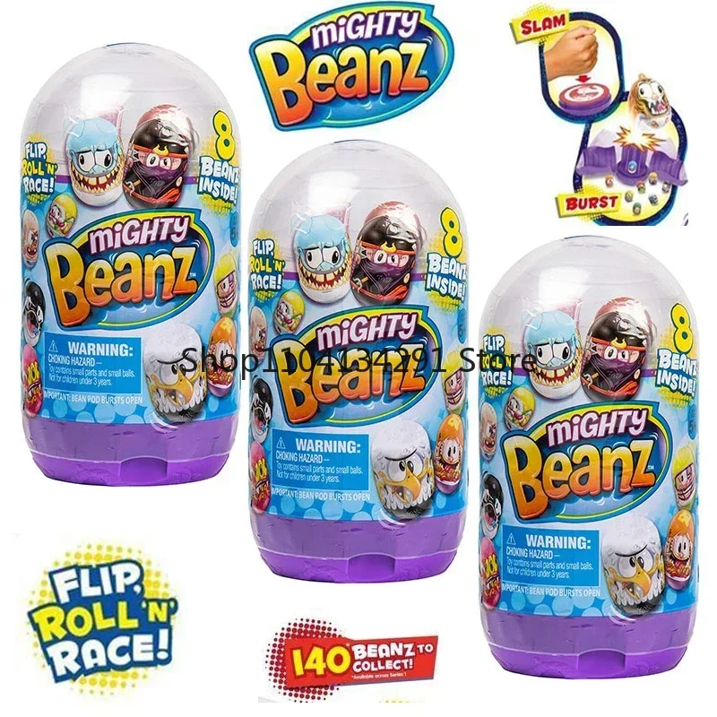 Original Mighty Beanz Spielzeug Anime Figur Überraschung Eier Spielzeug Blind Bag Mystery Box Überraschung Kapsel Spielzeug Roly-poly Spiel Geburtstag geschenk
