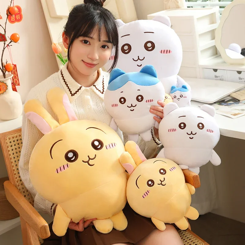 لينة جدا Hachiware Plushies جميل Usagi وسادة النمط الياباني محشوة أنيمي Kawaii ألعاب من نسيج مخملي أريكة سرير وسادة الظهر هدية فتاة #6