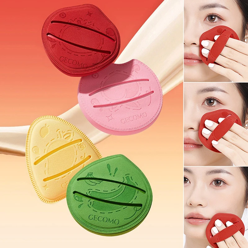 1 STKS Creatieve Foundation Poederdons Super Zacht Luchtkussen Make-up Blender Spons Nat en Droog Cosmetische Applicator voor tweeërlei gebruik