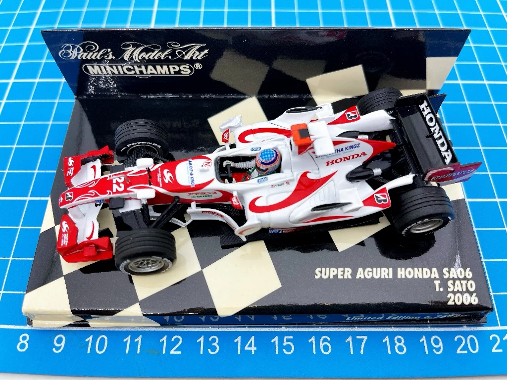 

Minichamps 1:43 F1 SA06 2006 Sato Simulation Limited Edition Resin Metal Static Car Model Toy Gift