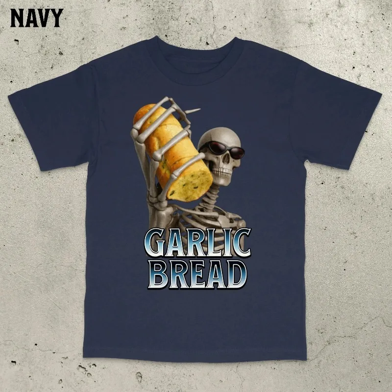 Garlic Bread Skeleton Shirt, Garlic Bread Shirt, Funny Meme Shirt, Aggressive Shirt, Funny Skeleton Shirt, Skeleton Shirt