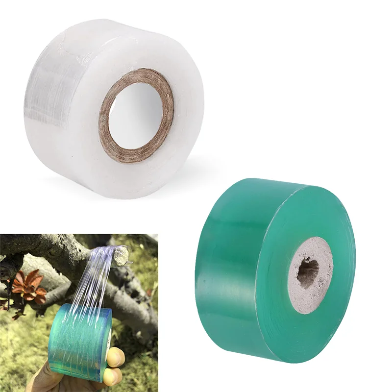 2/3/4cm PE Grafting Tape Film Eco-Friendly Biodegradable Grafting Tape Engraft Branch Gardening Tools Self Mucosa Gardening Bind