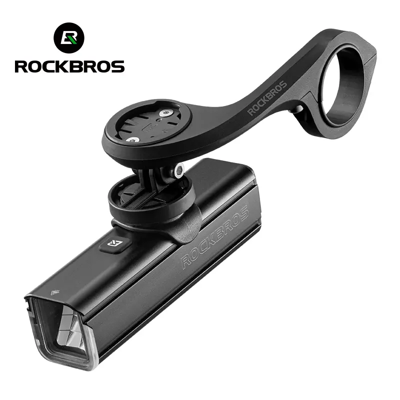 حامل كمبيوتر دراجة ROCKBROS GPS حامل إضاءة دراجة من النايلون دعامة مقود الدراجة لبراكيت Garmin/Wahoo/Bryton/كاميرا - 2