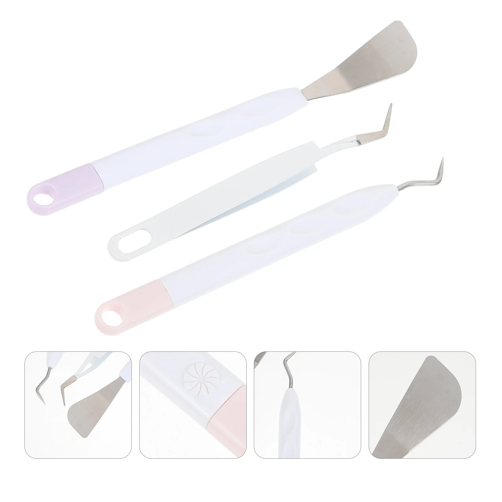 

3 pcs Precision Basic Weeding Tool Craft Tools For Adhesive Vinyl Paper Sewing Cameo Hobby Carving Kit Vinyl Scraper Spatula Diy