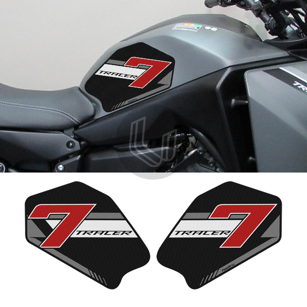 

For YAMAHA TRACER 7 2021-2022 Motorcycle Anti-slip Side Tank Pad Protection Knee Grip Mat