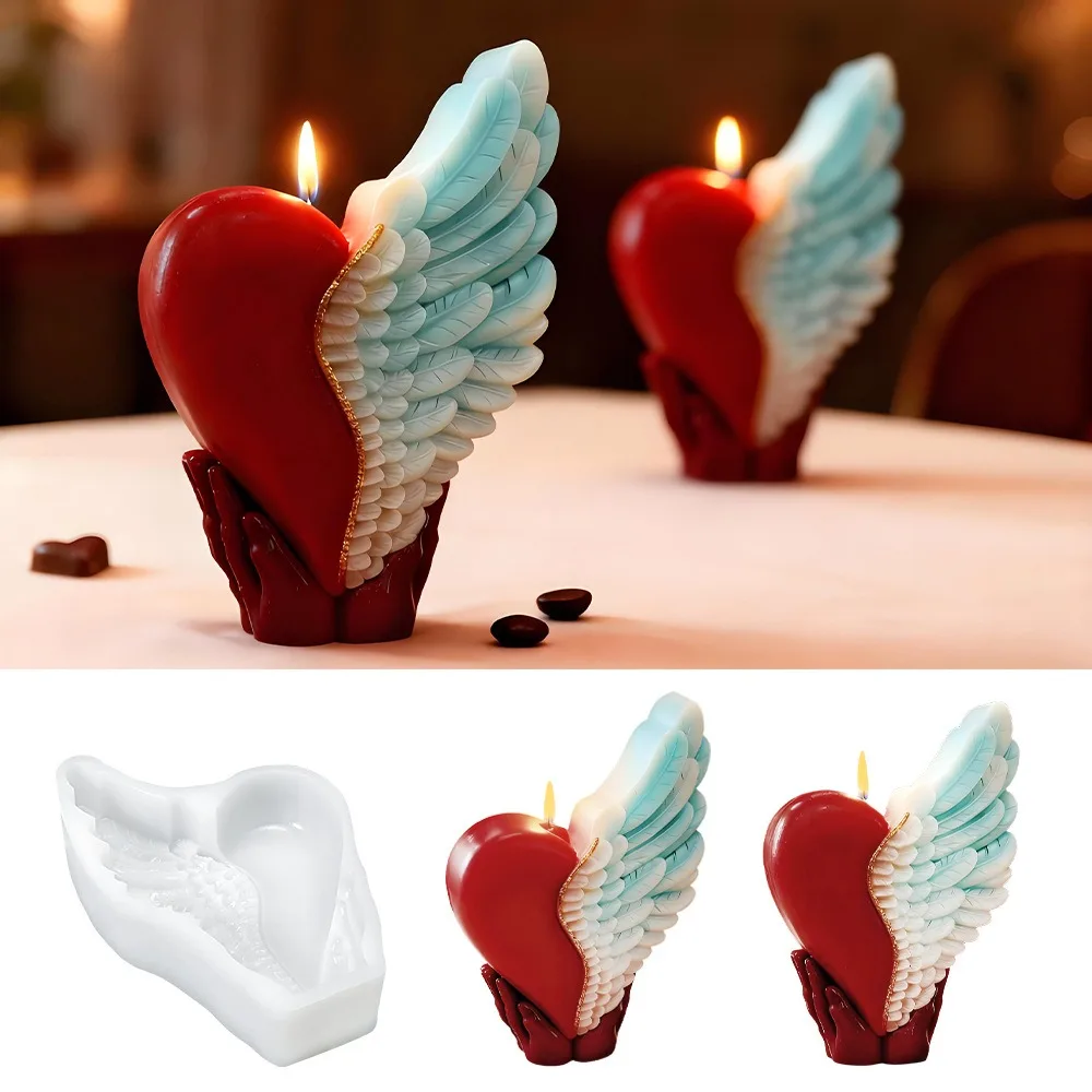 3D Love Wing Candle… - image