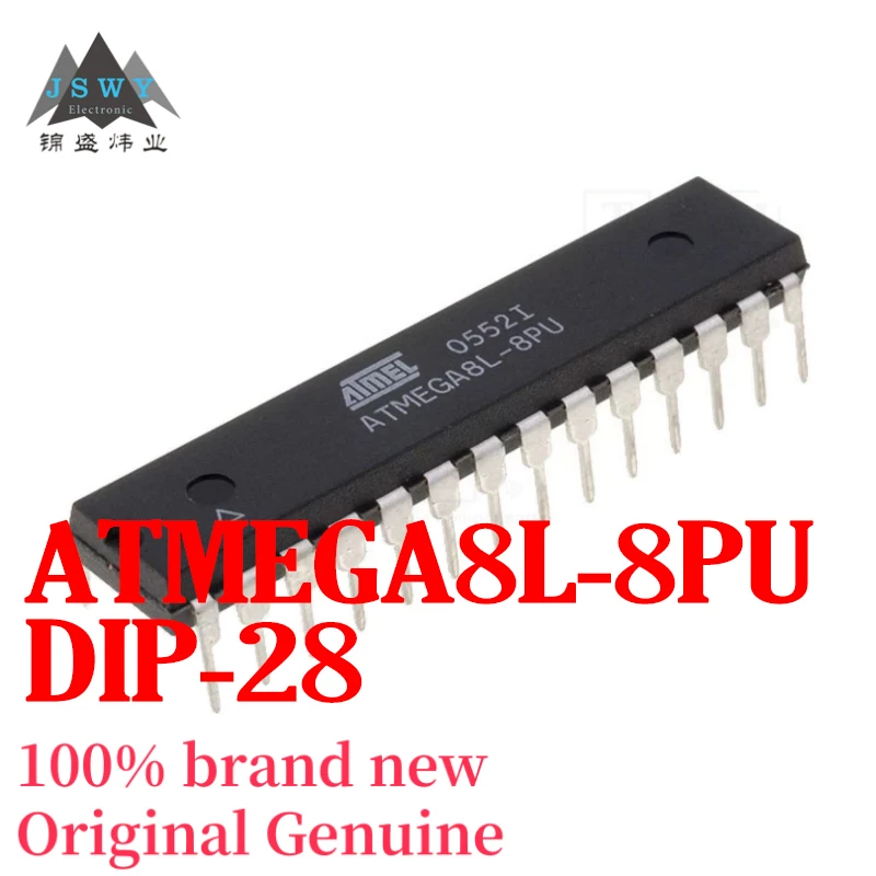

(5/50 pcs) ATMEGA8L-8PU ATMEGA8 DIP28 8-bit Microcontroller Chip Genuine Electronics Free Shipping