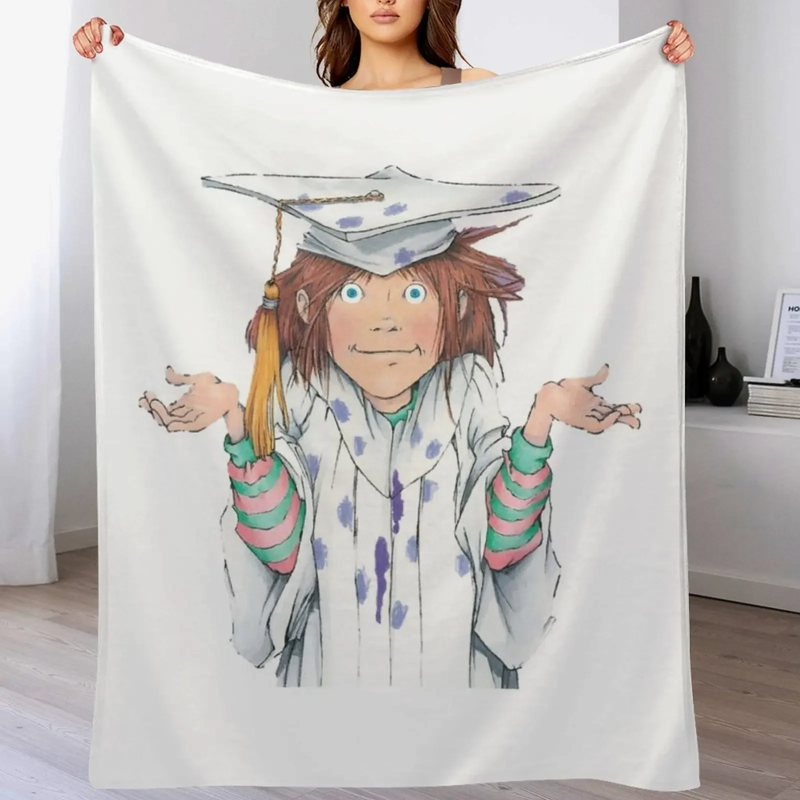 

Junie B. Jones Sticker Throw Blanket christmas gifts Decorative Sofa For Sofa Thin Polar Blankets