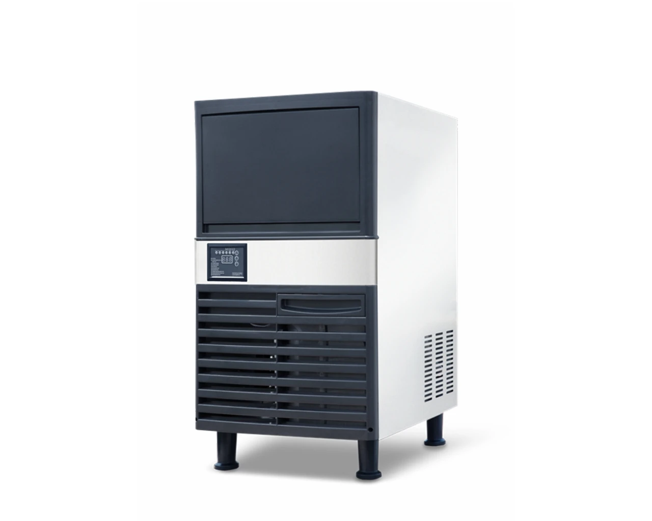 

High Efficiency Commercial Crushed Ice Maker Machine Ice Cube Making Machine