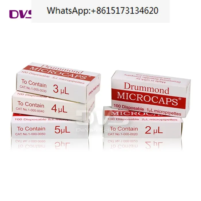 DRUMMOND imported micro quantitative capillary TLC sample capillary 1, 2, 3, 4, 5, 10ul