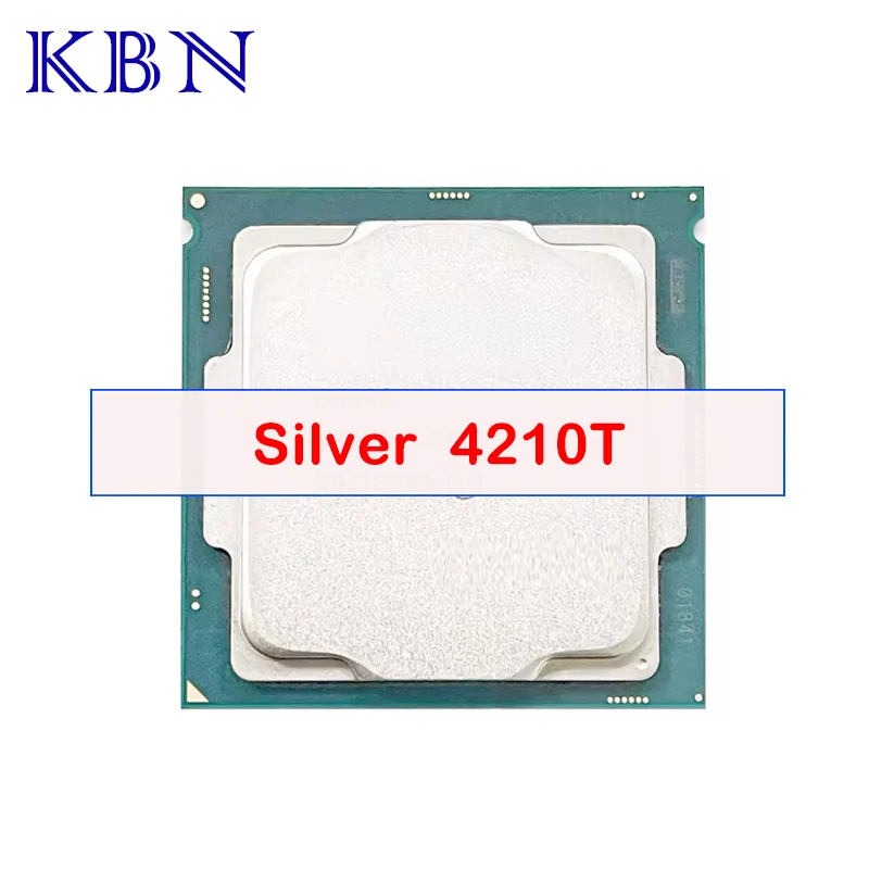 

Xeon Silver 4210T CPU 2.30GHz 10 Cores 20 Threads 13.75MB 95W DDR4 LGA3647 For C621 server motherboard 4210T processor