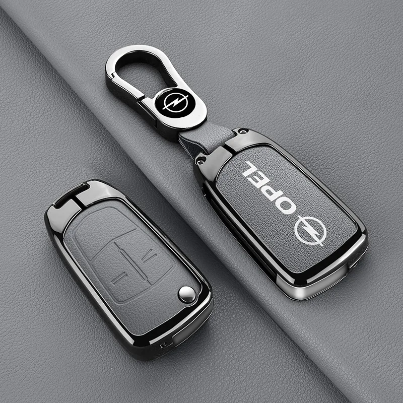 Zinc Alloy Car Key Housing Cover Bracket Protective Shell For Opel Vauxhall OPC ADAM Insignia Antara Corsa J D H Kadett GT - view 4