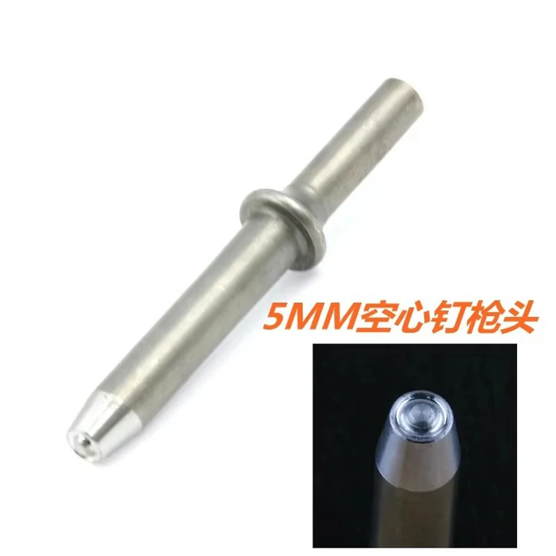 Pneumatic semi-hollow rivets impact head, M3 M4 M5 M6 M8 pneumatic hammer head rivet head